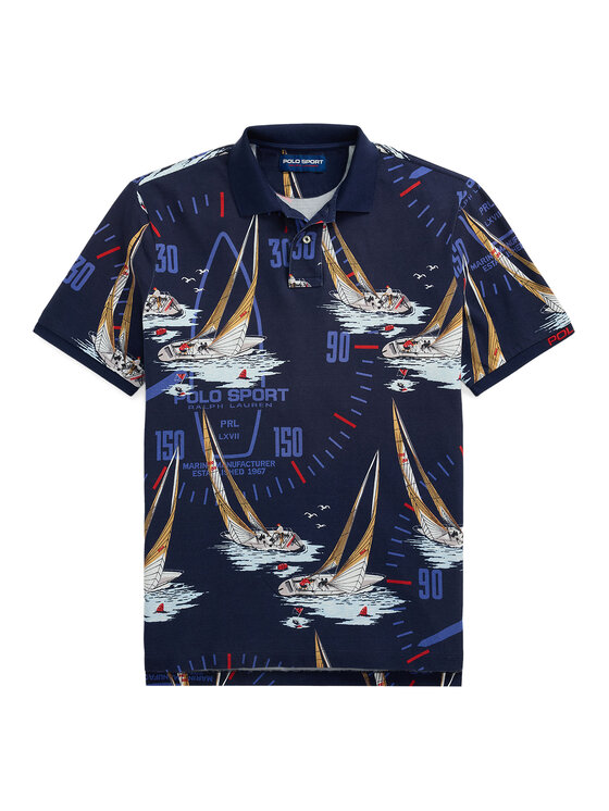 Polo Ralph Lauren Polo Ralph Lauren Polo 710971785001 Granatowy Classic Fit