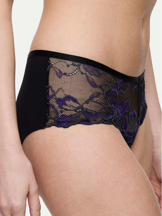 Triumph Triumph Klasické nohavičky Wild Gardenia Florale 10224878 Čierna