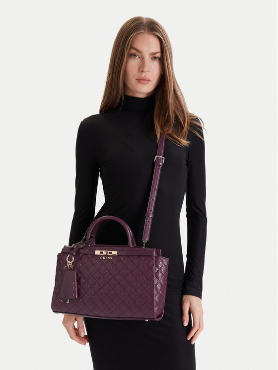 Guess Guess Дамска чанта Idra HWGG81 57060 Виолетов
