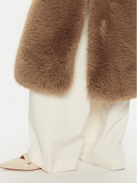 YES LONDON YES LONDON Pelliccia ECO/024 Marrone Regular Fit