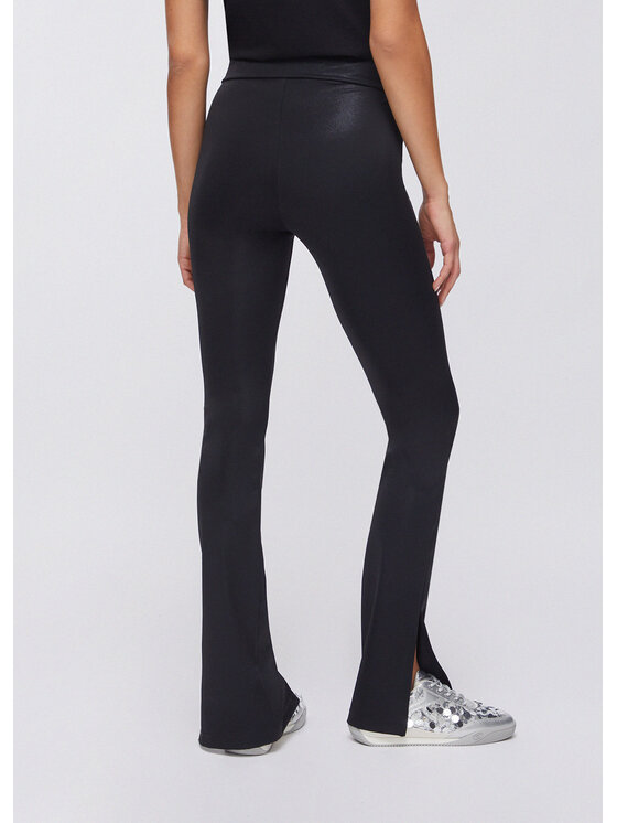 Liu Jo Liu Jo Spodnie materiałowe TA6013J383122222 Czarny Regular Fit