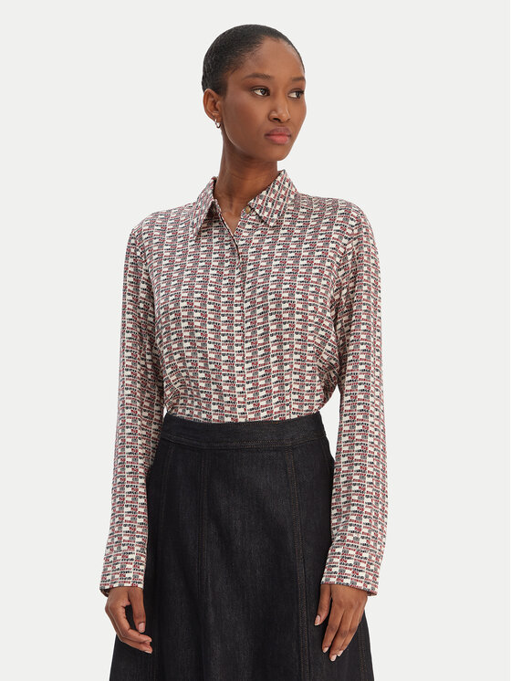 Tommy Hilfiger Tommy Hilfiger Сорочка WW0WW48180 Кольоровий Regular Fit