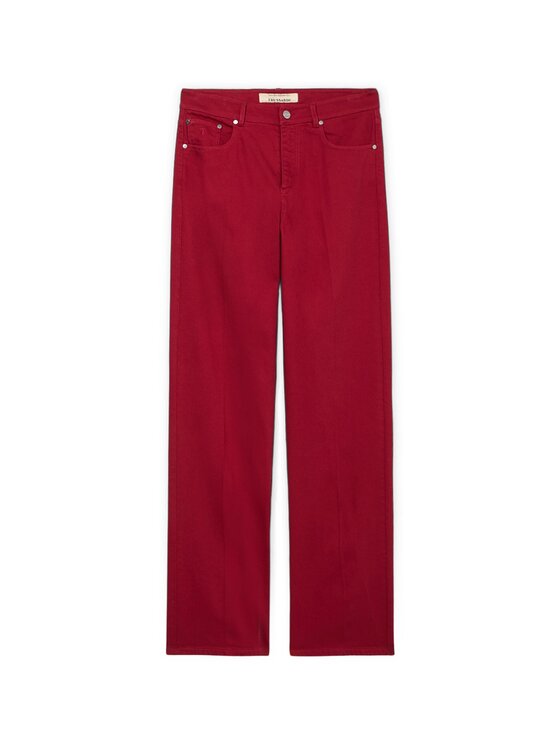 Trussardi Trussardi Pantaloni di tessuto P7059000362N036 Rosso Regular Fit