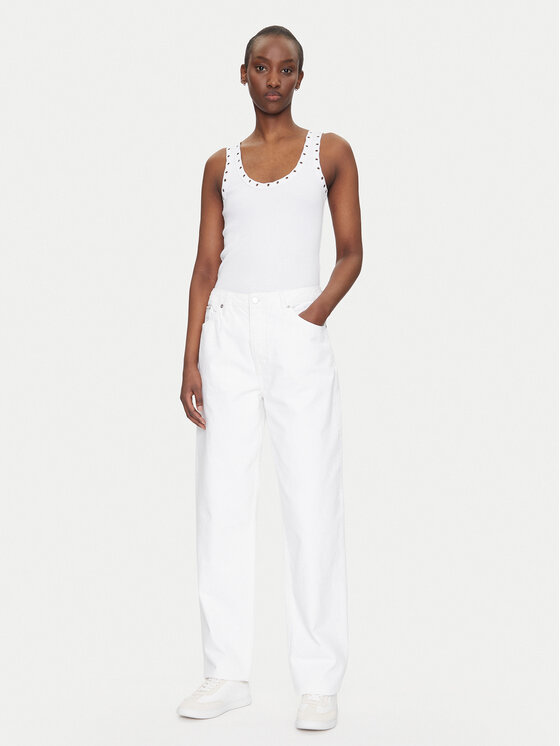 Calvin Klein Jeans Calvin Klein Jeans Джинси 90's J20J225131 Білий Loose Fit