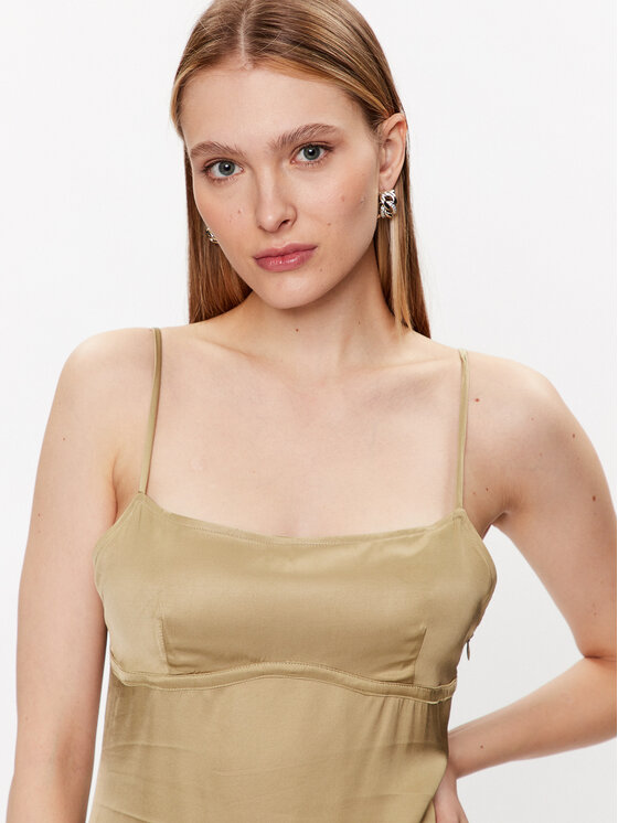 Abito da cocktail EDT6832002 Beige Straight Fit