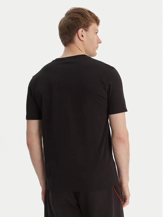 HUGO HUGO Marškinėliai Dlix_RB 50559696 Juoda Regular Fit