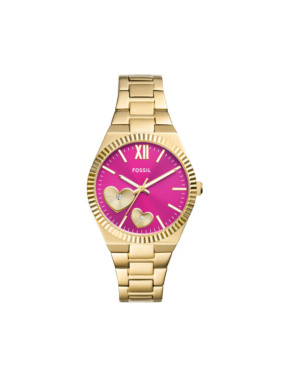 Fossil Fossil Ročna ura Scarlette ES5325 Zlata