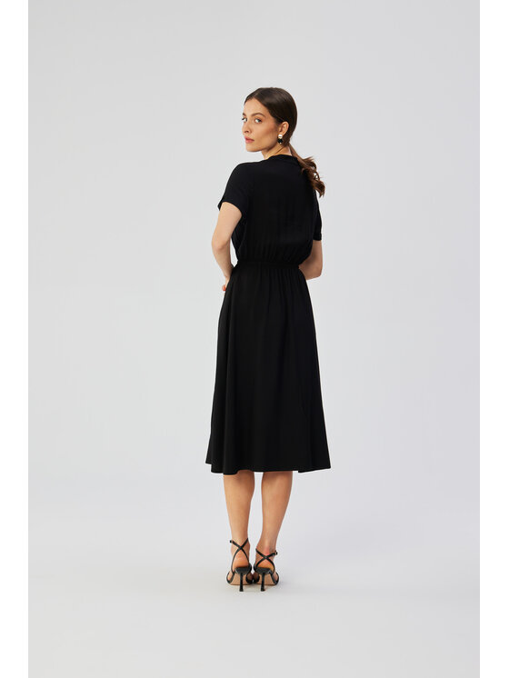 Stylove Stylove Sukienka wieczorowa S366 Czarny Comfortable Fit