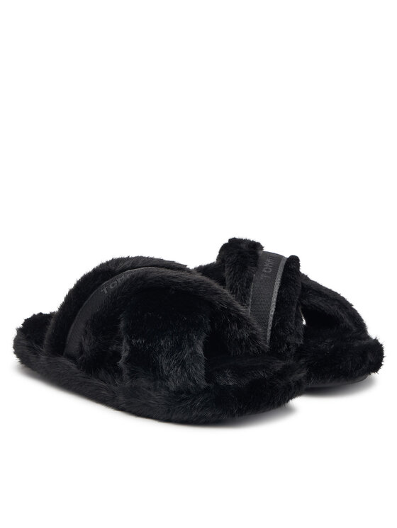 Tommy Hilfiger Tommy Hilfiger Copati Th Feminine House Shoes FW0FW09615 Črna