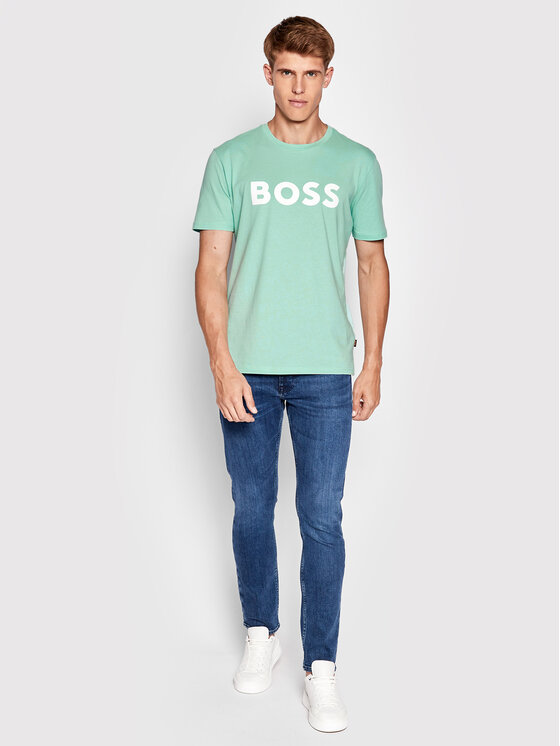 T-shirt Thinking 1 50481923 Verde Regular Fit