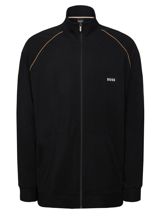 BOSS BOSS Mikina Mix&Match 50515307 Čierna Regular Fit