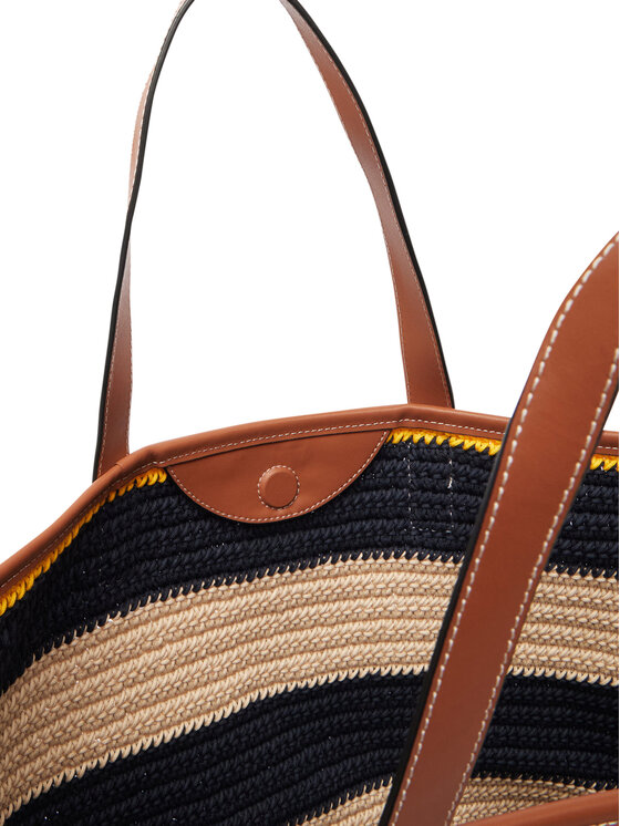 Tommy Hilfiger Tommy Hilfiger Rankinė Th Nautical Tote Crochet Str AW0AW18816 Spalvota
