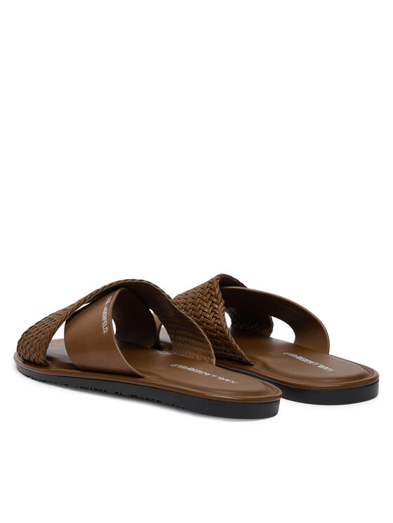 KARL LAGERFELD KARL LAGERFELD Natikače Kastor IV KL70214C Smeđa