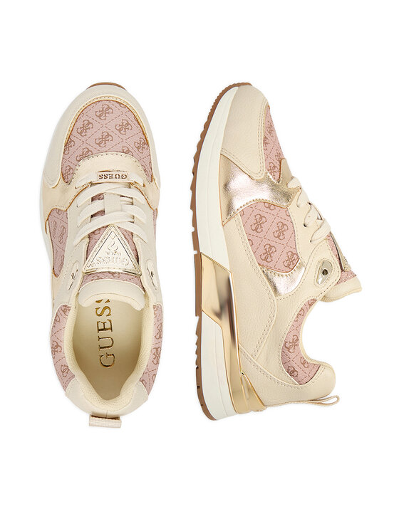 Guess Guess Sneakersy CEOWB-CS24049-01 Béžová
