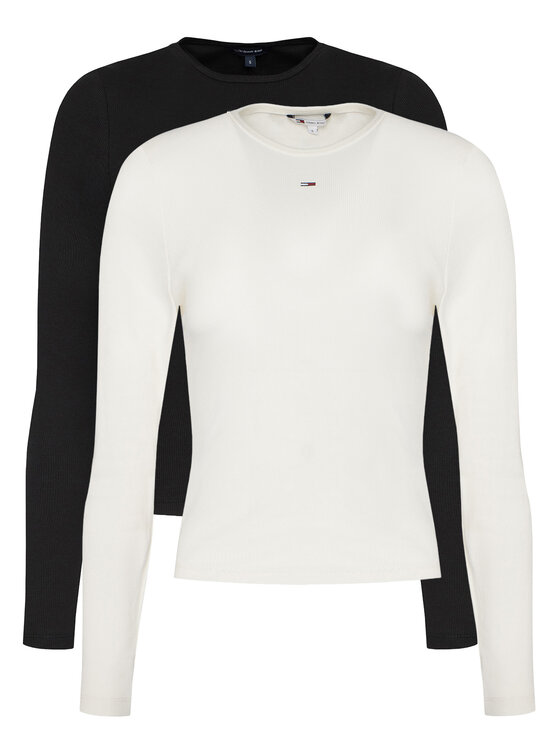 Tommy Jeans Tommy Jeans Blūžu komplekts Essential DW0DW17716 Daudzkrāsains Slim Fit