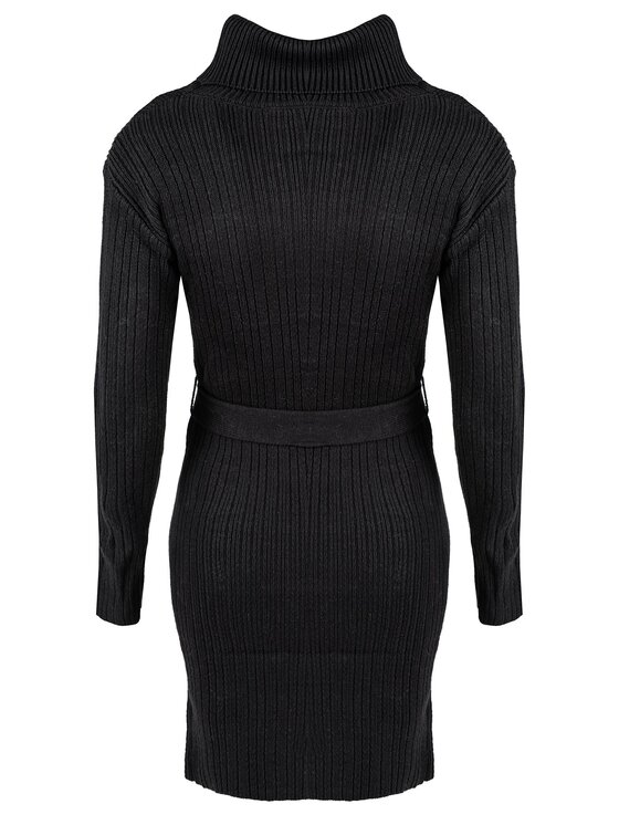 Silvian Heach Silvian Heach Φόρεμα καθημερινό CVA22072VE Μαύρο Slim Fit
