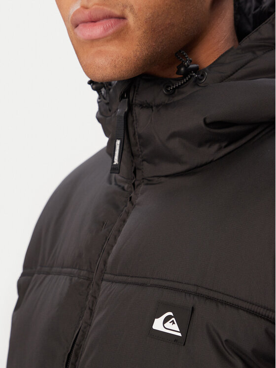 Quiksilver Quiksilver Зимно яке Cold Days Hoodie EQYJK04229 Черен Regular Fit