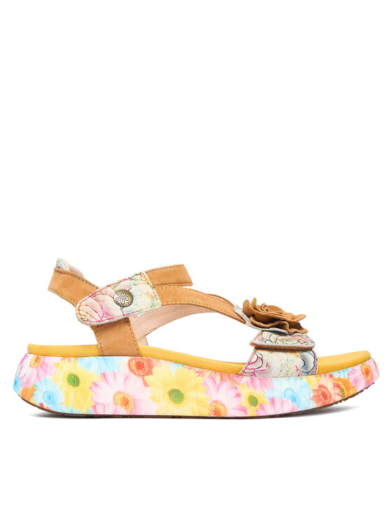 Laura Vita Sandały Nikito 01 Żółty