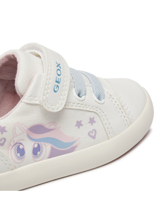 Geox Geox Sneakersy B Gisli Girl B451MC 01054 C0406 M Biały