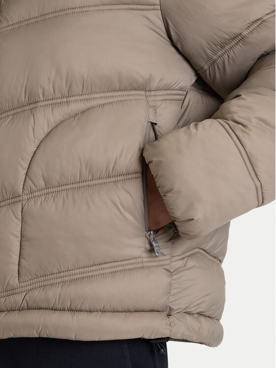 Napapijri Napapijri Žieminė striukė A-Ega NP0A88XD Pilka Regular Fit
