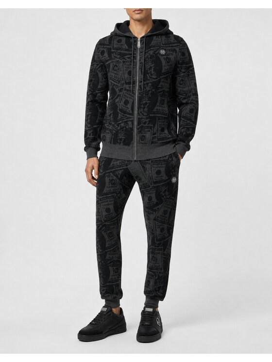 PHILIPP PLEIN PHILIPP PLEIN Joggery 31388 Czarny Jogger Fit