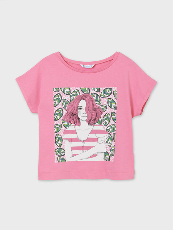 T-shirt 6009 Rosa Regular Fit