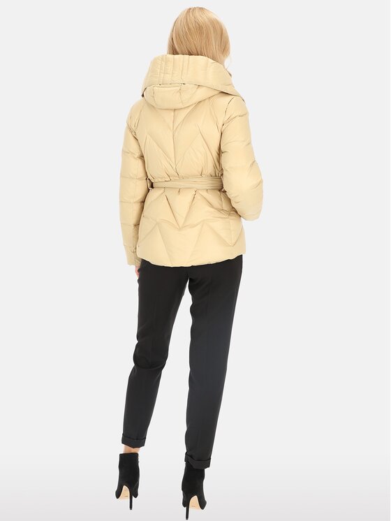 Perso Perso Dámská bunda BLH241007FX Béžová Regular Fit