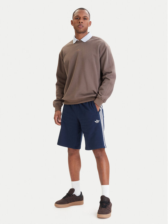 adidas adidas Pantaloni scurți sport 3-Stripes KE3565 Bleumarin Regular Fit