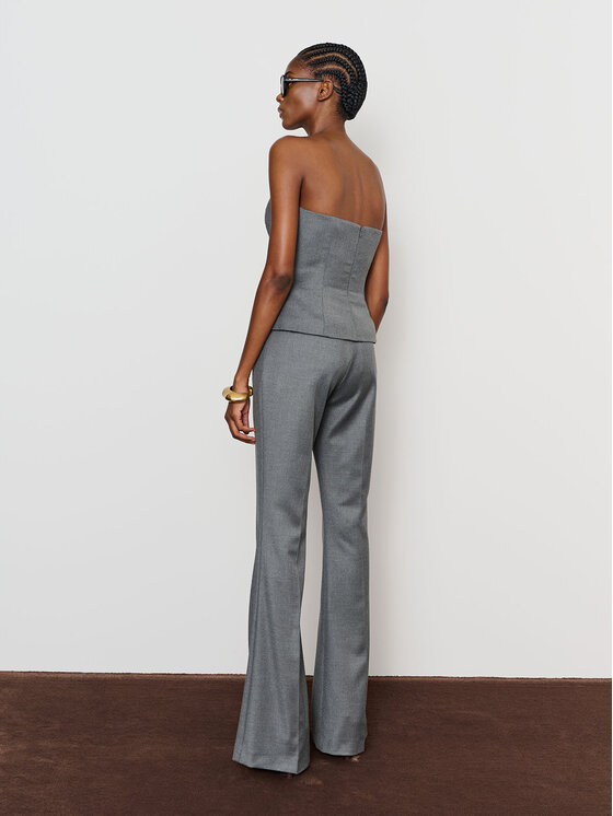 La Mania La Mania Pantalone da abito SETH Grigio Classic Fit
