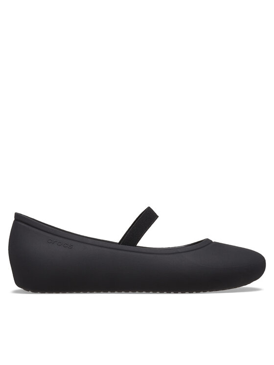 Crocs Baleríny Brooklyn Flat K 209429 Čierna