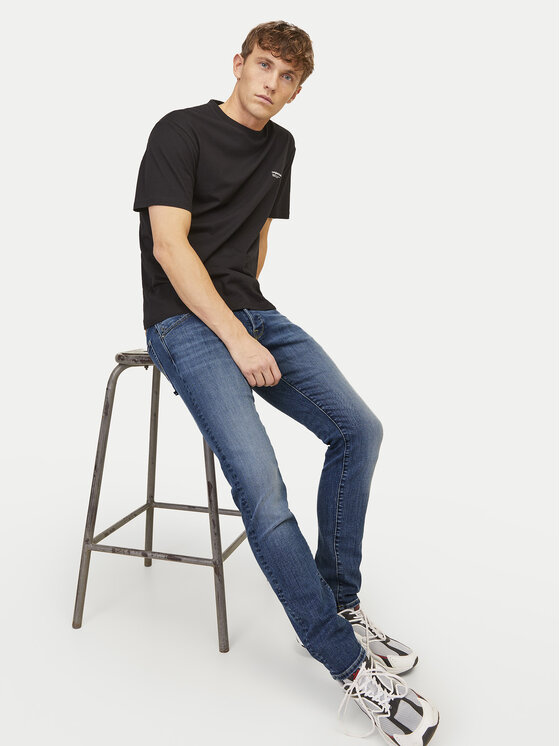 Jack & Jones Jack & Jones Джинси Iglenn Fox 12250486 Голубий Slim Fit