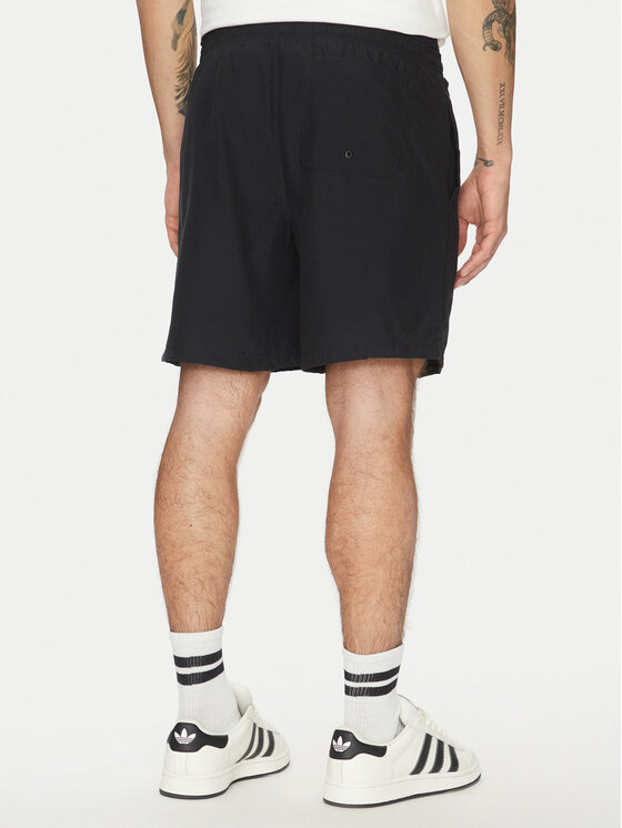 adidas adidas Plavecké šortky adicolor 8-Inch JC9184 Čierna Regular Fit