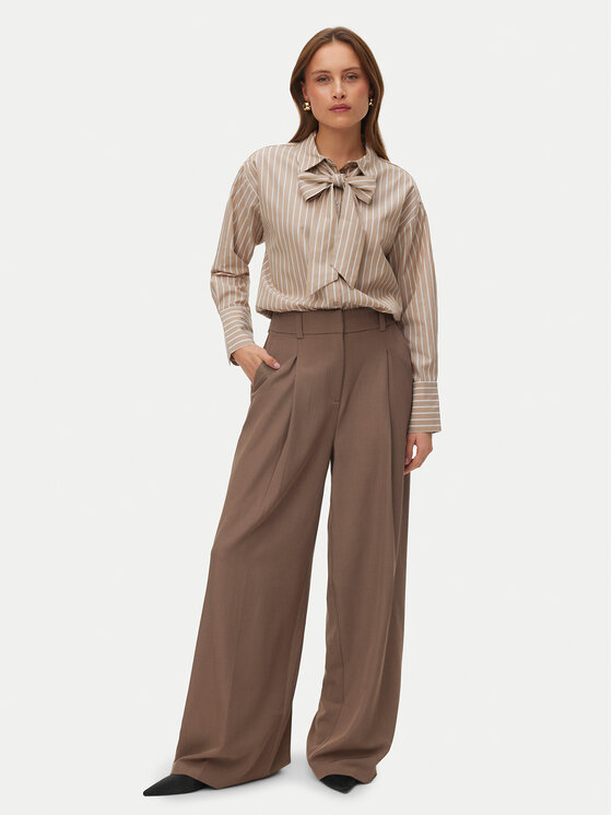 Vero Moda Vero Moda Košile Islunn 10342449 Béžová Regular Fit