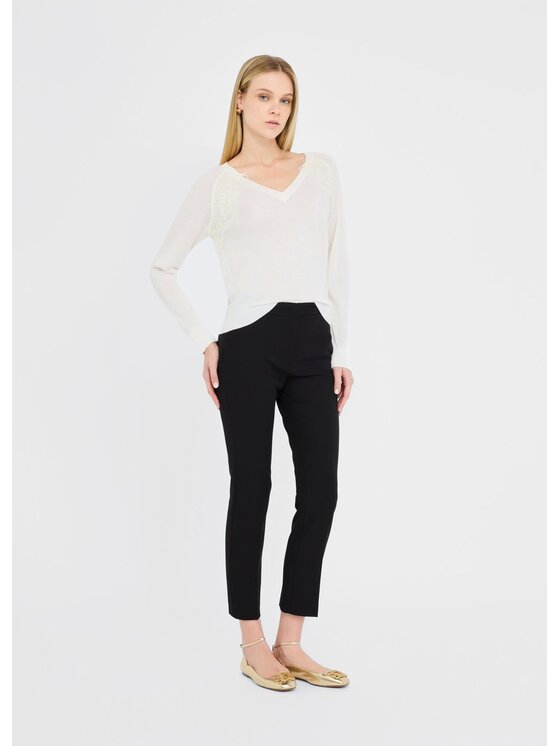 Liu Jo Liu Jo Maglione CF5423MA82OX0718 Bianco Regular Fit