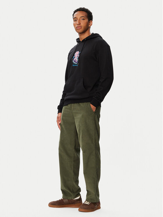 Billabong Billabong Штани з тканини Larry Cord EBYNP00111 Зелений Regular Fit