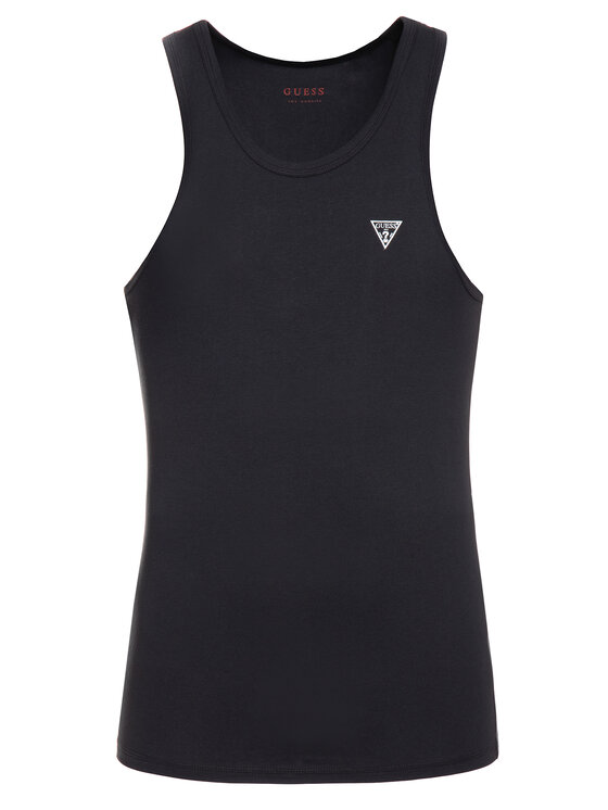Guess Guess Tank top U97M02 JR003 Čierna Regular Fit