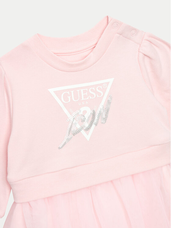 Guess Guess Hétköznapi ruha A4YK03 KB8R0 Rózsaszín Regular Fit