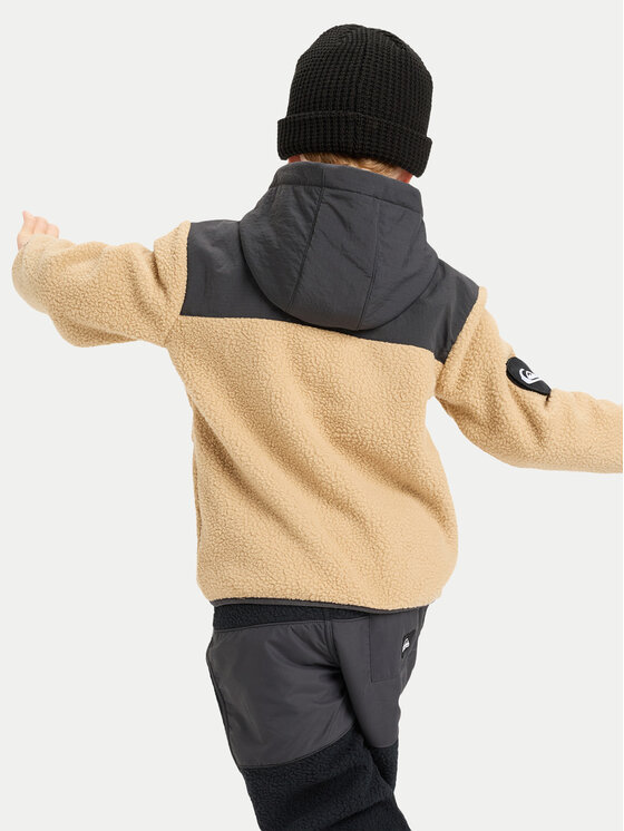 Quiksilver Quiksilver Prechodná bunda Back To S School EQKPF03012 Béžová Relaxed Fit