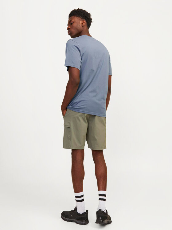 Jack&Jones Jack&Jones T-Shirt Map 12257908 Μπλε Regular Fit