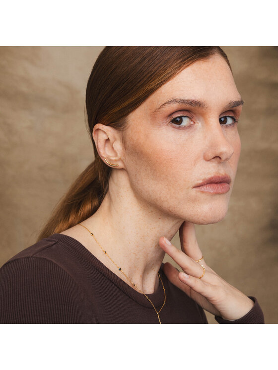 ANIA KRUK ANIA KRUK Nausznica SGCKS0760Z Żółte złoto