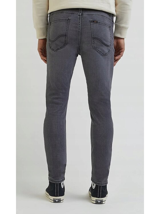 Lee Lee Jeansy Malone Szary Skinny Fit