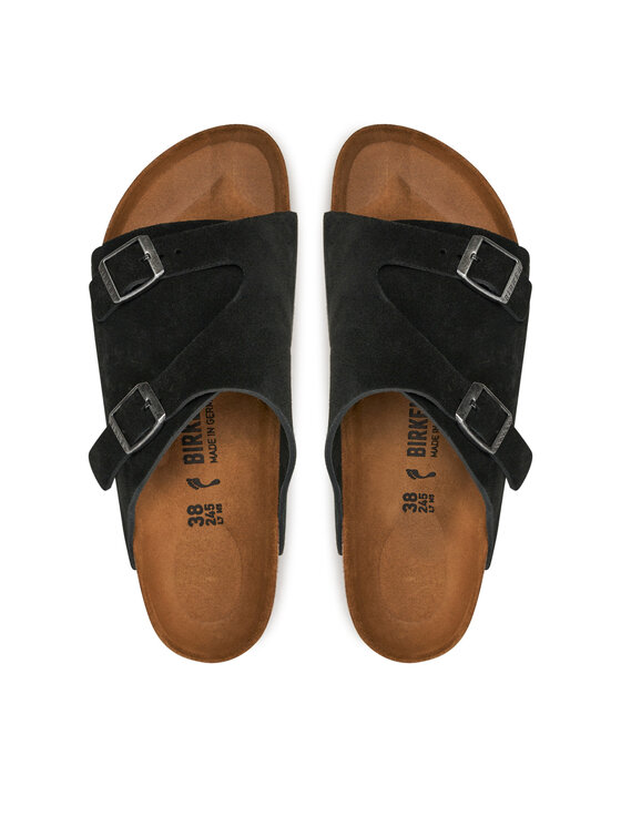 Birkenstock Birkenstock Natikači Zürich 1025060 Črna
