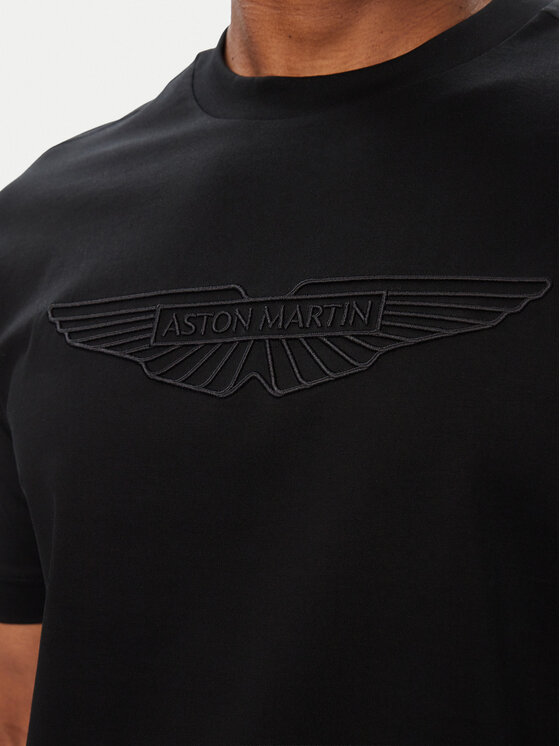 BOSS BOSS T-Shirt BOSS x ASTON MARTIN C-Taut 180 50565042 Czarny Regular Fit