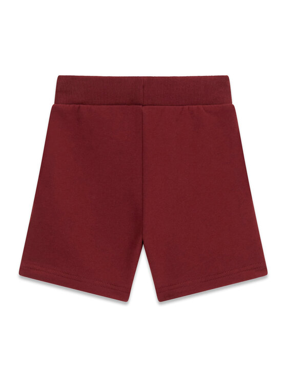 Guess Guess Sportshorts N6RD02 KAD74 Dunkelrot Regular Fit