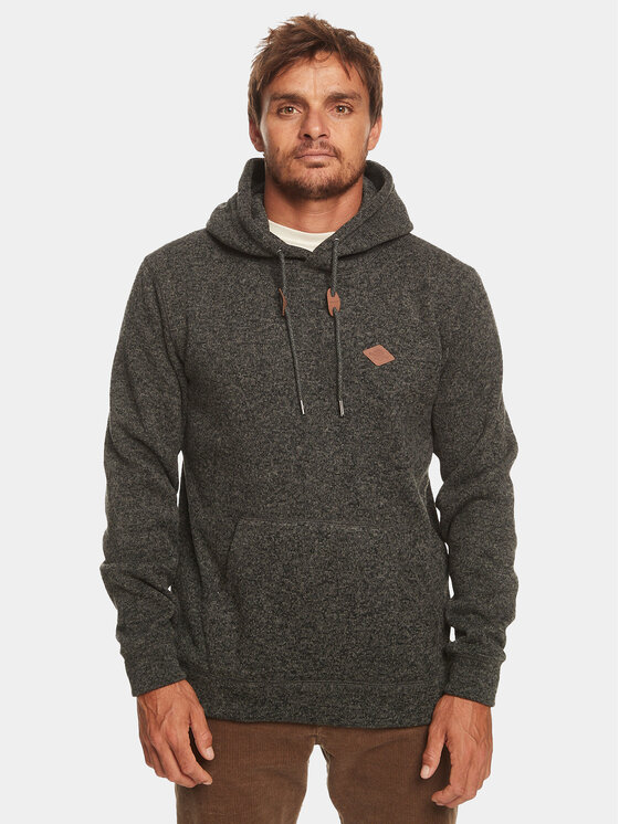 Quiksilver Mikina Keller Otlr EQYFT04837 Sivá Regular Fit