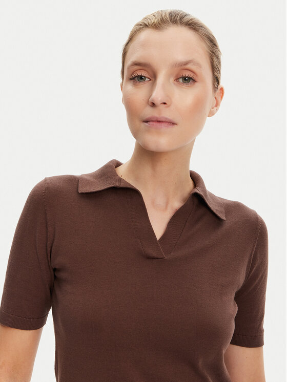 Weekend Max Mara Weekend Max Mara Polokošeľa Roncolo 2525366071 Hnedá Regular Fit