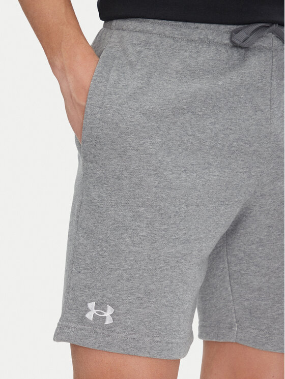 Under Armour Under Armour Sportske kratke hlače Rival 1379779 Siva Regular Fit