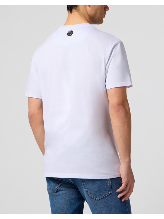 PHILIPP PLEIN PHILIPP PLEIN T-Shirt 29021 Biały Regular Fit