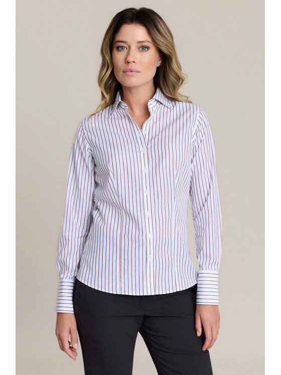 Lancerto Lancerto Koszula Berenice Regular KO073226000021 Biały Regular Fit