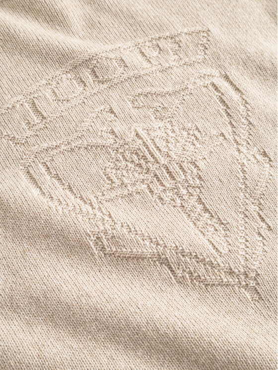 JOOP! JOOP! Πουλόβερ 58 253KN58Kumo 30047489 Μπεζ Loose Fit